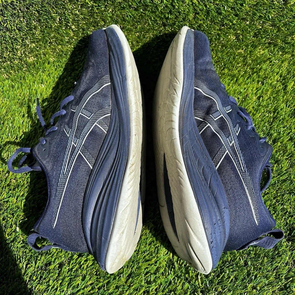 Asics Shoes Men Size 11.5 Gel-Cumulus 27 Med 'INDIGO BLUE/COOL GREY' Running